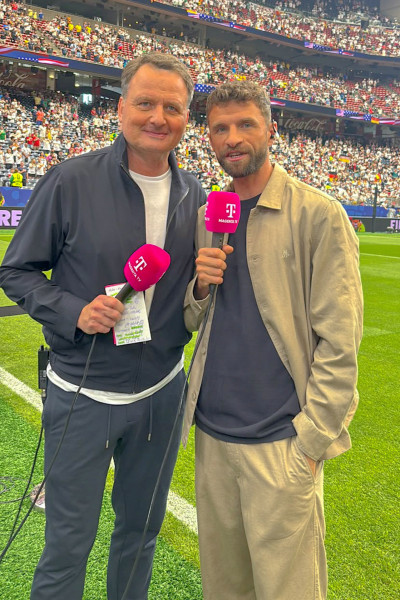 Sportmoderator Thomas Wagner 