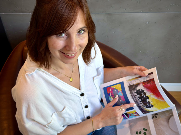 Künstlerin Xenia Graf Fischer 